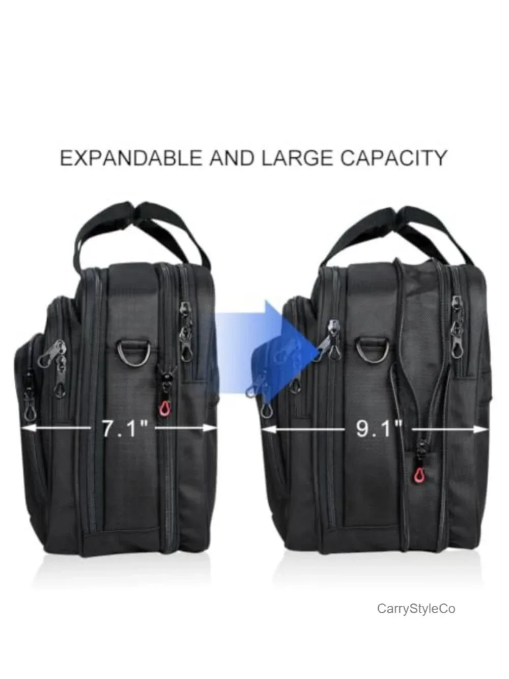 Expandable Laptop Briefcase 17.3